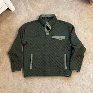 Women’s green quarter zip